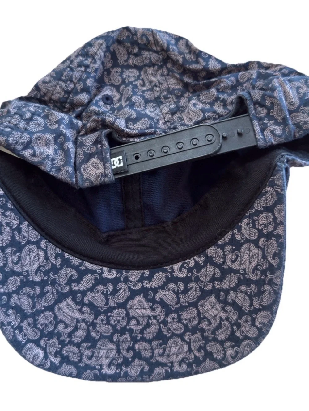 DC Shoes Co. Men's New Old Stock Paisley Print Snapback Hat Skater OSFA